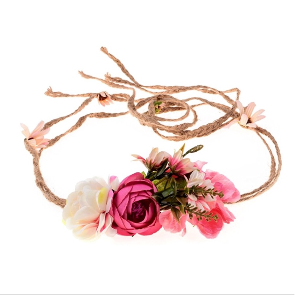 Nature Flowers Headband or Belt